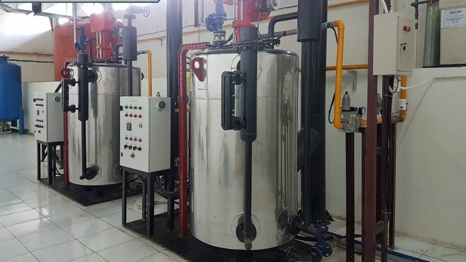 test com boiler 500 kg