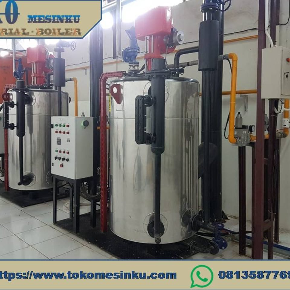 test com boiler 500 kg