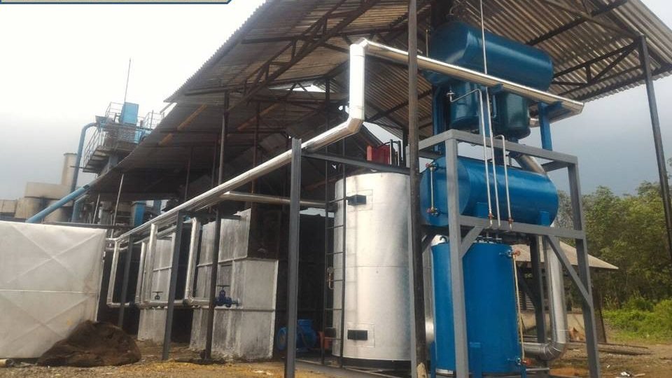 thermal oil heater vertikal