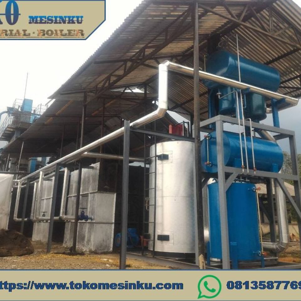thermal oil heater vertikal
